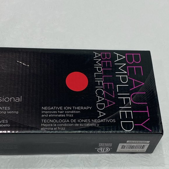 Style House 1.25” Professional Hair Styling Iron (Red) Negative Ion Therapy main image 9